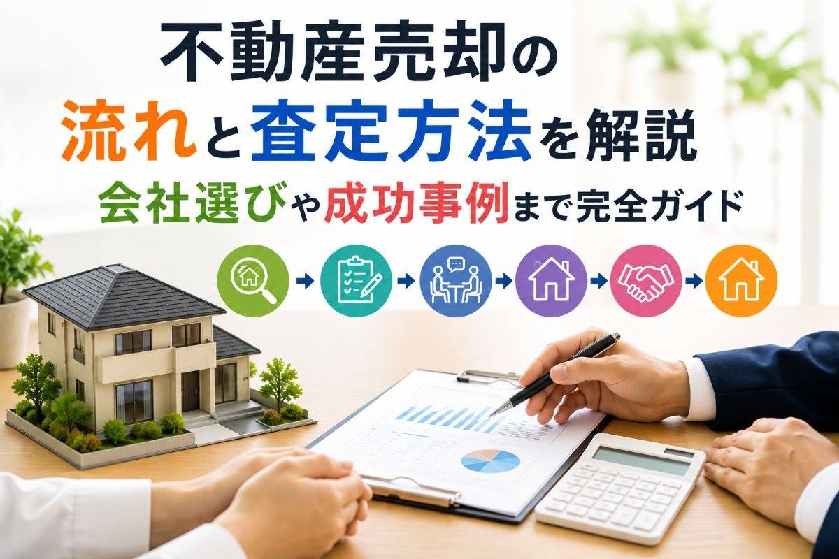 不動産売却の流れと査定方法を解説|会社選びや成功事例まで完全ガイド