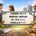 不動産買い取りの基礎知識と業者比較｜高く売るコツと失敗防止ポイント